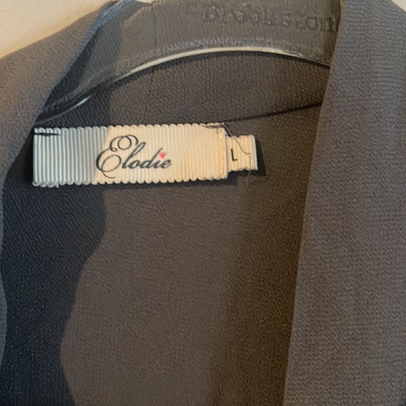 Army green sheet top cross front - Picture 2 of 3